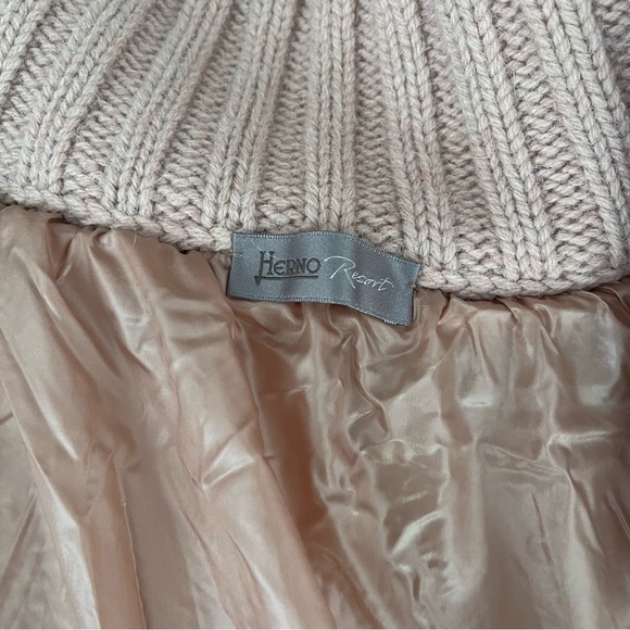 HERNO Strina Pink Embellished Alpaca-Blend Jacket - Picture 14 of 16